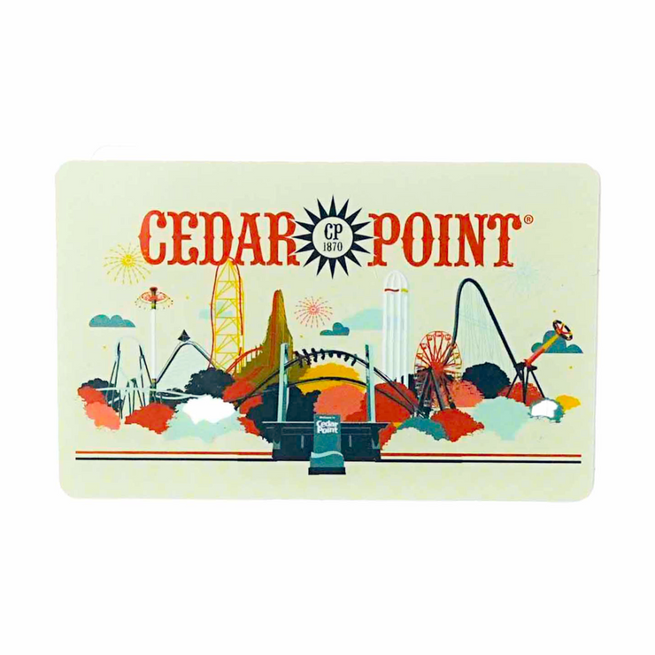 Cedar Point Skyline Gift Card