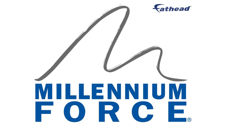 Cedar Point Fathead® Millennium Force 27x40 Wall Decal