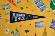 Cedar Point Millennium Force Pennant