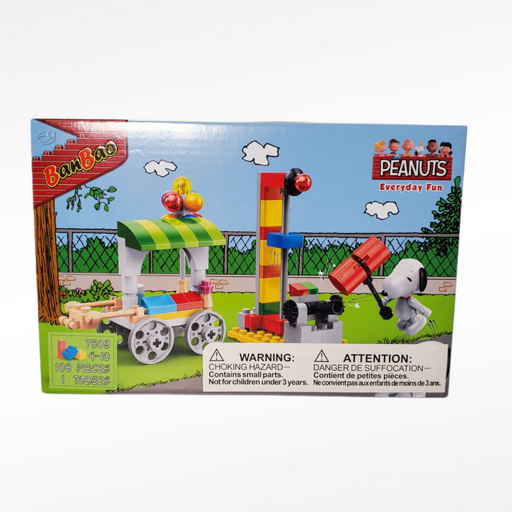 PEANUTS® Snoopy High Striker BanBao Play Set