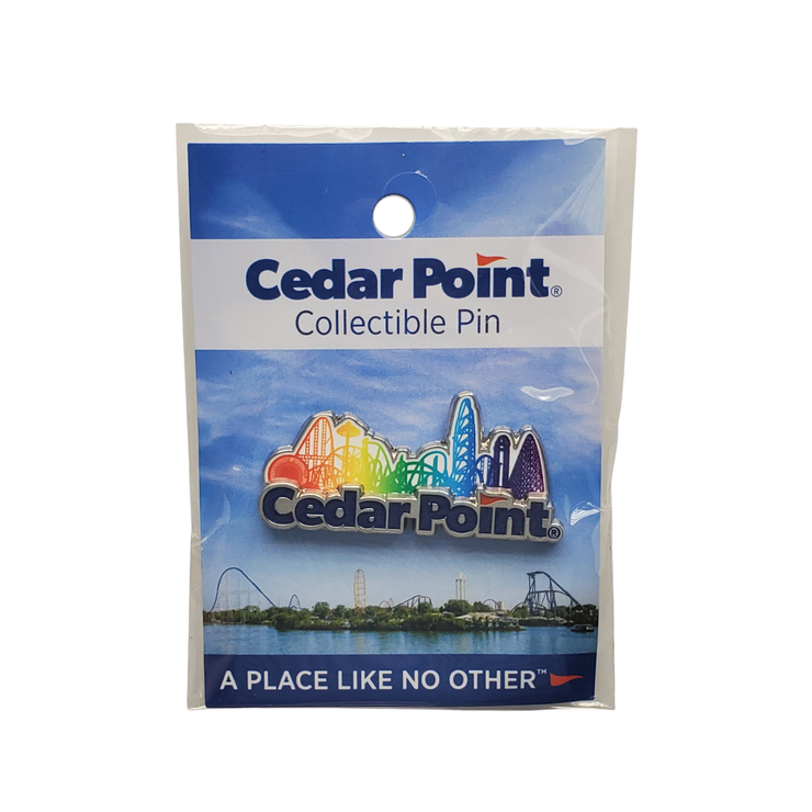Cedar Point Rainbow Skyline Pin
