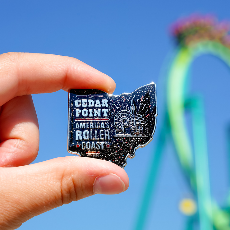 Cedar Point Ohio Roller Coast Limited Edition Pin