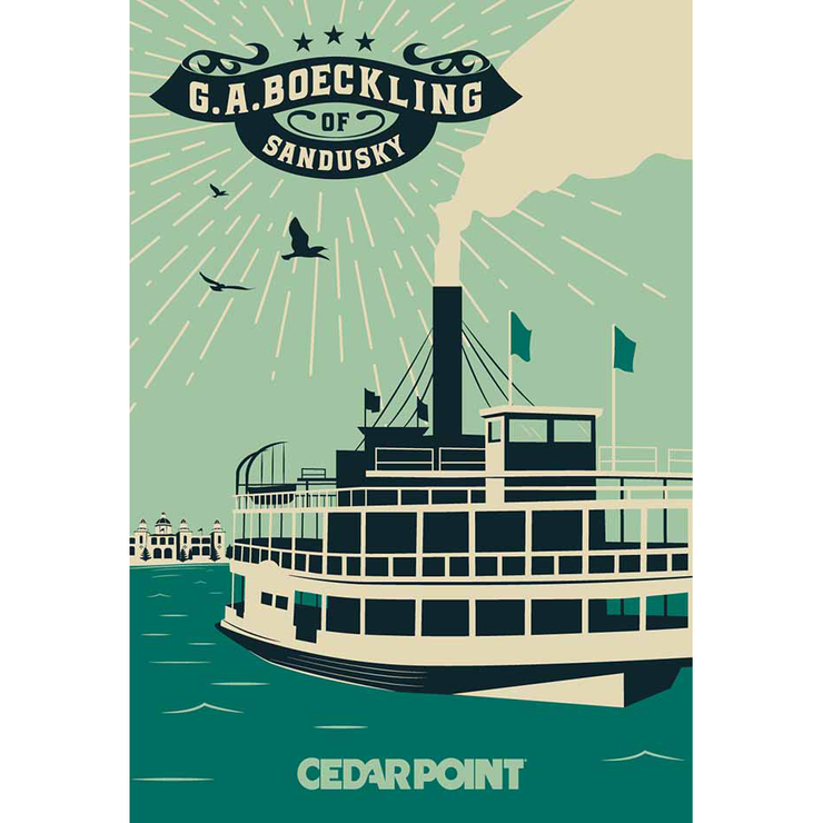 Cedar Point G.A. Boeckling Limited Edition Poster