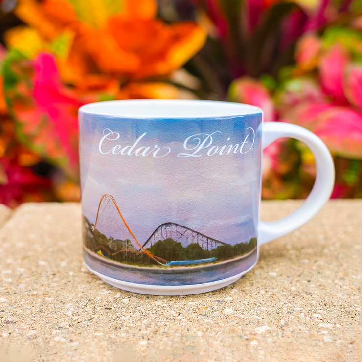Cedar Point "Cedar Sky" 14 oz Ceramic Mug - All Proceeds to Charity