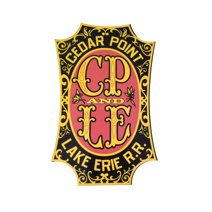 Cedar Point CP & LE Railroad Decal