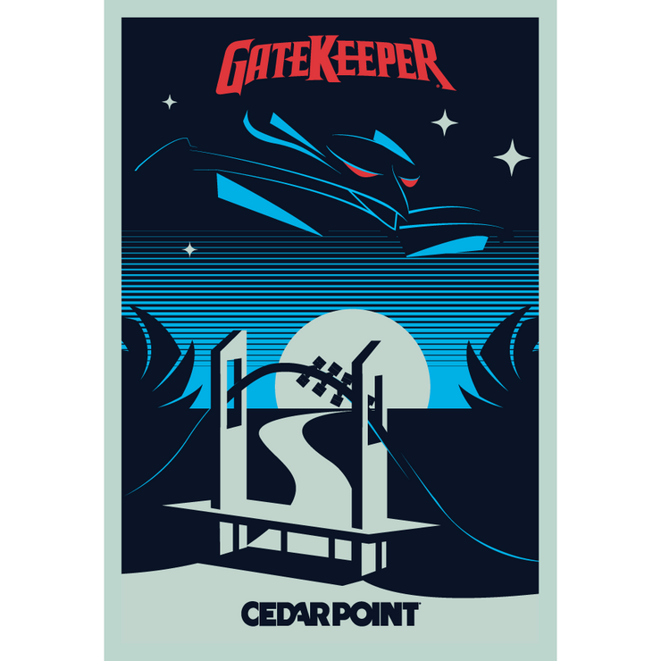 Cedar Point GateKeeper Magnet