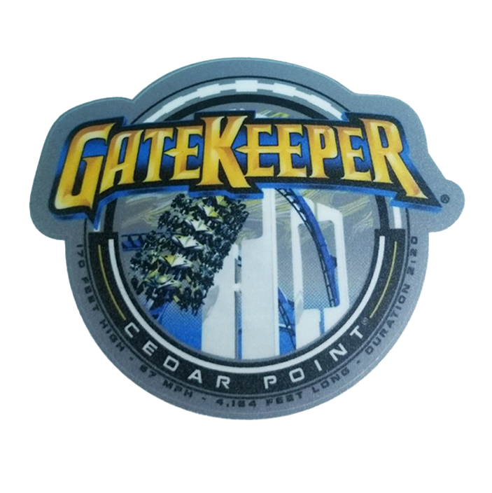 Cedar Point Gatekeeper Sticker