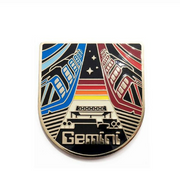Cedar Point Gemini Enamel Pin