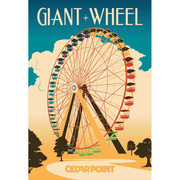 Cedar Point Giant Wheel Limited Edition Poster