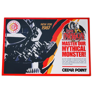 Cedar Point Iron Dragon Canvas Print