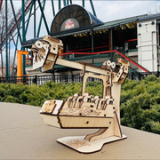Cedar Point Iron Dragon Coaster Cutout
