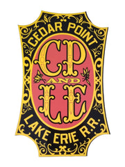 Cedar Point CP & LE Railroad Decal