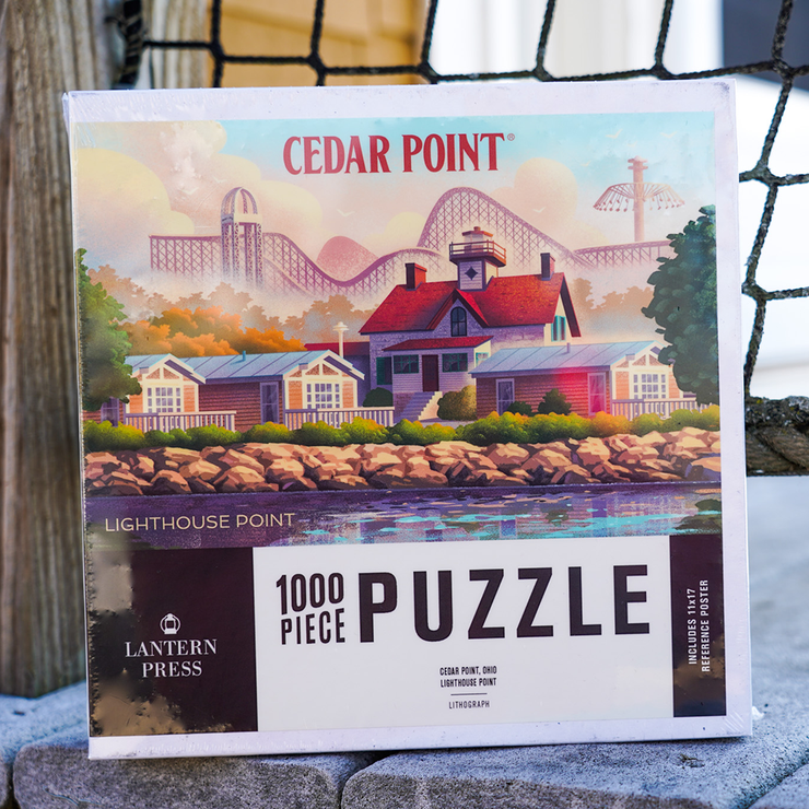 Cedar Point Lighthouse Point 1000-pc Puzzle