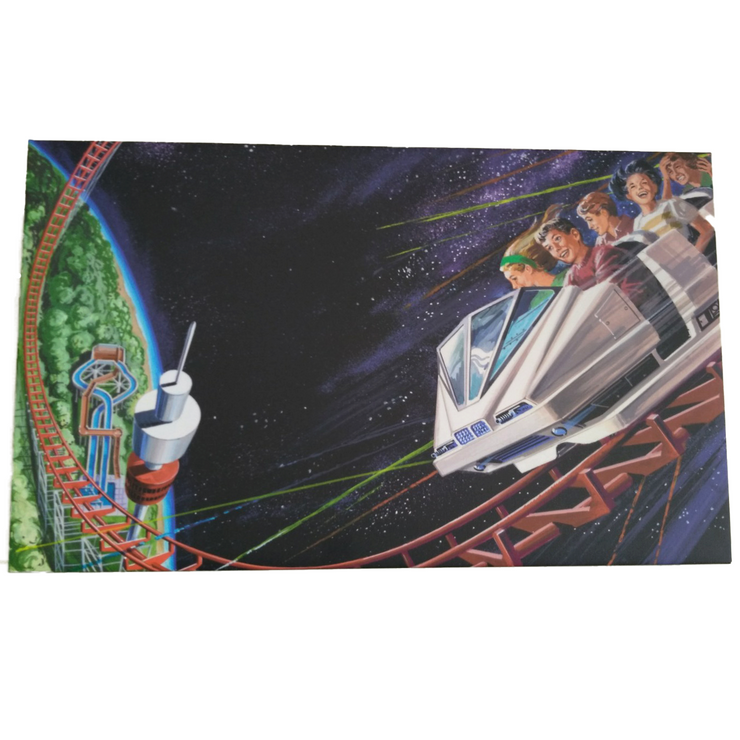 Cedar Point Magnum XL-200 Space Canvas Art