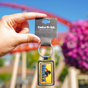 Cedar Point Maverick Spinner Keychain