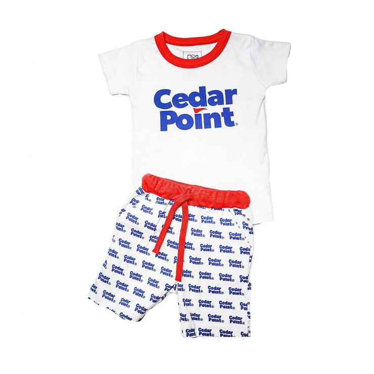 Cedar Point Toddler Shirt and Short Set