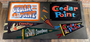 Cedar Point Vintage Coaster Pennant by Oxford Pennant