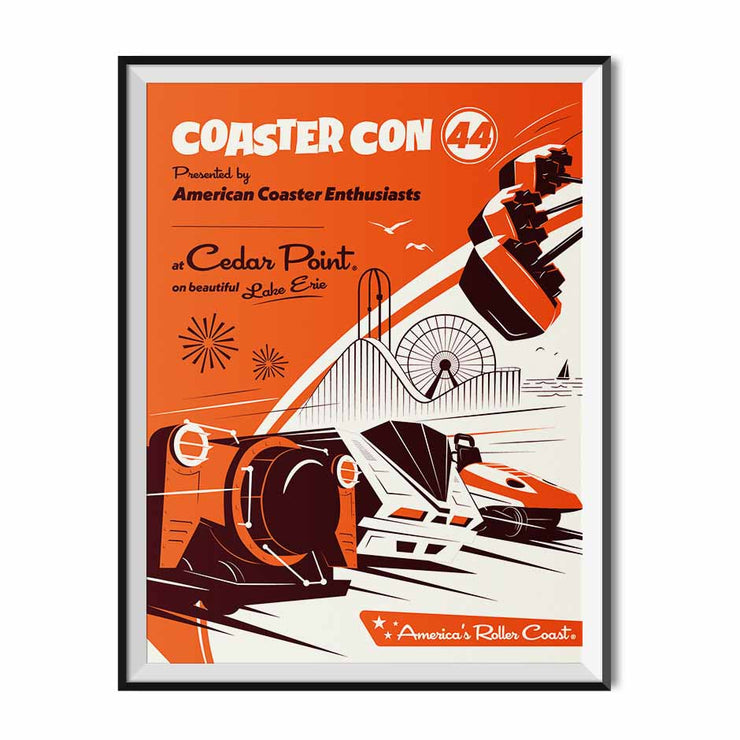 Cedar Point Coaster Con 2022 Poster