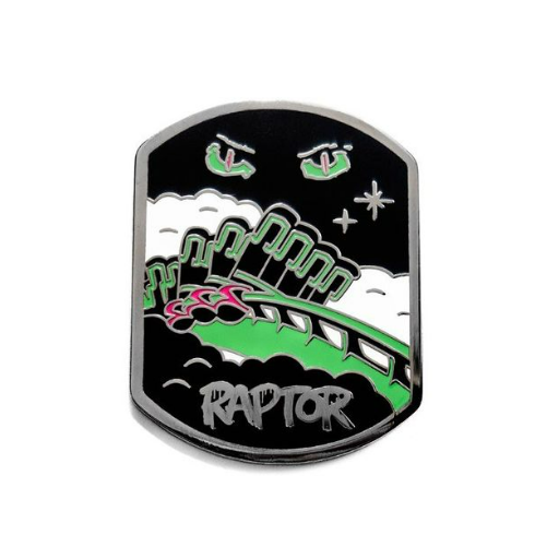 Cedar Point Raptor Enamel Pin