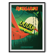 Cedar Point Limited Edition Rougarou Poster