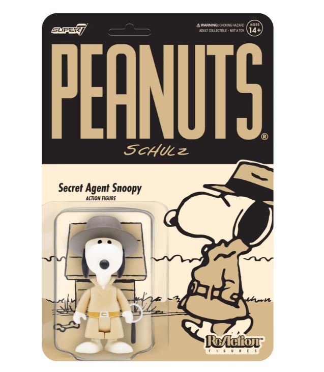 PEANUTS® Secret Agent Snoopy ReAction Figure