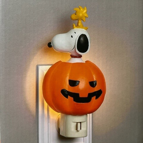 PEANUTS® Snoopy and Woodstock Halloween Night Light