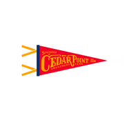 Cedar Point Souvenir Pennant by Oxford Pennant