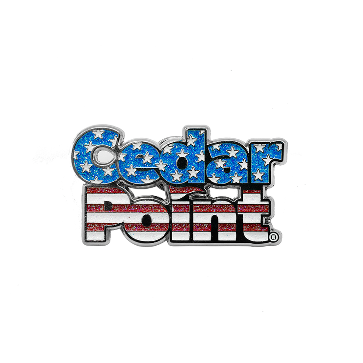 Cedar Point Star & Stripes Limited Edition Pin