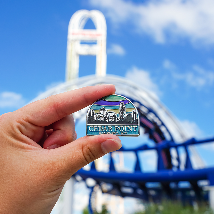 Cedar Point Dome Skyline Limited Edition Pin