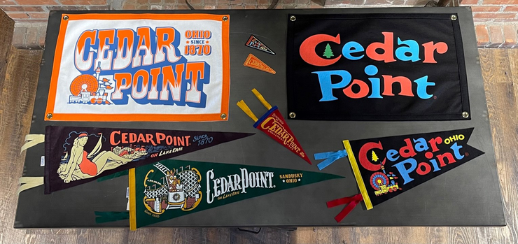Cedar Point Souvenir Pennant Patch by Oxford Pennant